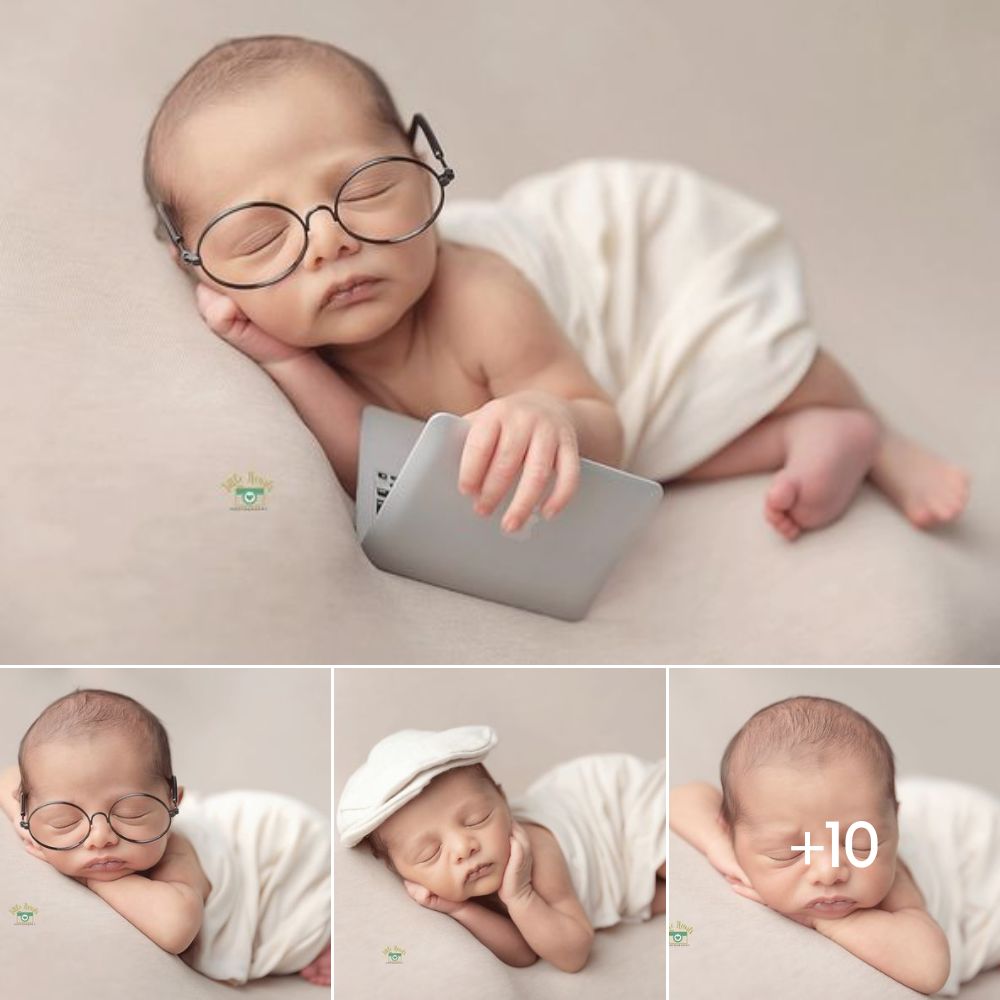 The Innocent and Adorable Beauty of a Sleeping Baby: Capturing Pure Joy in a Newborn’s First 10 Days